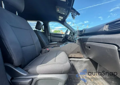 2020 Ford Explorer Police Interceptor from USA, damaged, VIN 1FM5K8AW4LGA95249